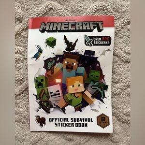 Minecraft Survival Book - Official Survival Sticker Book With Over 500 Stickers